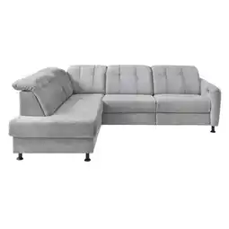 Möbelix Ecksofa Minori Chenille Silberfarben, S: 198x270 cm Angebot