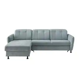 Möbelix Ecksofa Minori Chenille Mintgrün, S: 184x267 cm Angebot