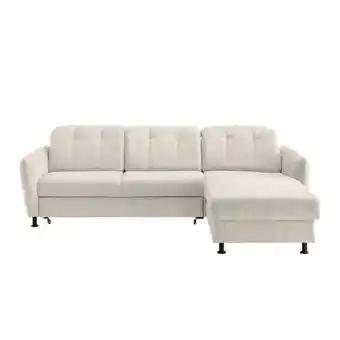 Möbelix Ecksofa Minori Chenille Beige, S: 267x184 cm Angebot