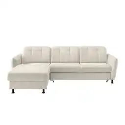 Möbelix Ecksofa Minori Chenille Beige, S: 184x267 cm Angebot