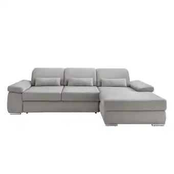 Möbelix Ecksofa Milian Silber, S: 295x188 cm Angebot