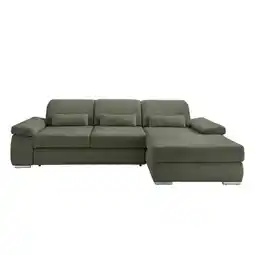 Möbelix Ecksofa Milian Dunkelgrün,s: 295x188cm Angebot