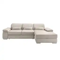 Möbelix Ecksofa Milian Beige, S: 295x188 cm Angebot