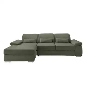 Möbelix Ecksofa inkl. Bettkasten Milian Dunkelgrün,s:188x295 cm Angebot