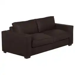 Möbelix Schlafsofa Texas Dunkelbraun Anilinleder, B: 203 cm Angebot