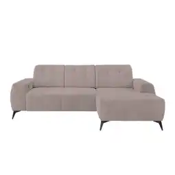 Möbelix Ecksofa mit USB Anschluss Sano, Taupe, S: 258x180 cm Angebot