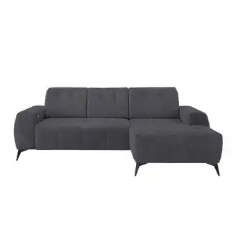 Möbelix Ecksofa mit USB Anschluss Sano, Anthrazit, S: 258x180 cm Angebot