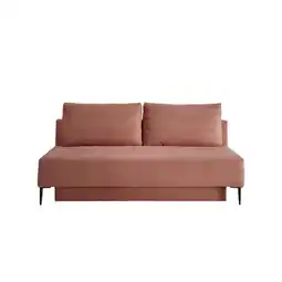 Möbelix Schlafsofa Petri Rot Koralle Cord, Rücken Echt B: 198 cm Angebot