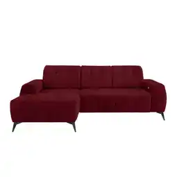 Möbelix Ecksofa mit USB Anschluss Sano, Bordeaux, S: 180x258 cm Angebot