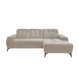 Möbelix Ecksofa mit USB Anschluss Sano, Beige, S: 258x180 cm Angebot