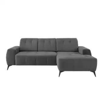 Möbelix Ecksofa mit USB Anschluss Sano, Anthrazit, S: 258x180 cm Angebot