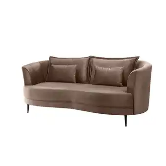 Möbelix 3-Sitzer-Sofa Pistaccio H.braun, Rücken Echt B: 209 cm Angebot