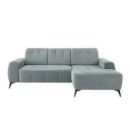 Möbelix Ecksofa mit USB Anschluss Sano, Mintgrün, S: 258x180 cm Angebot