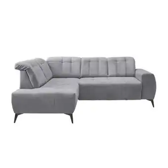 Möbelix Ecksofa mit USB Anschluss Sano, Hellgrau, S: 200x261 cm Angebot