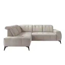 Möbelix Ecksofa mit USB Anschluss Sano, Beige, S: 200x261 cm Angebot