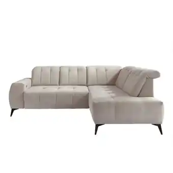 Möbelix Ecksofa mit USB Anschluss Sano, Beige, S: 261x200 cm Angebot