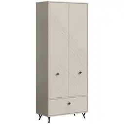 Möbelix Garderobenschrank Notes Sandbeige B: 80 cm Angebot