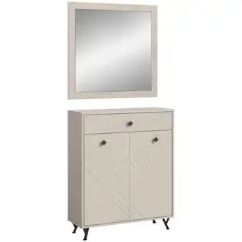 Möbelix Garderobe Notes Sandbeige B: 80 cm Angebot