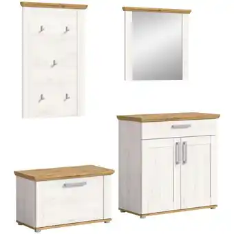 Möbelix Garderobe Verona 4-Teilig Lärche B: 183 cm Angebot