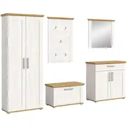 Möbelix Garderobe Verona 5-Teilig Lärche B: 276 cm Angebot