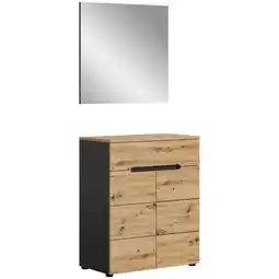 Möbelix Garderobe Canu Eiche Artisan B: 80 cm Angebot