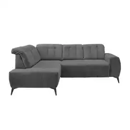 Möbelix Ecksofa mit USB Anschluss Sano, Anthrazit, S: 200x261 cm Angebot