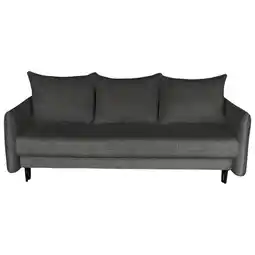 Möbelix Schlafsofa mit Bettkasten Rose Dunkelgrau B: 218 cm Angebot