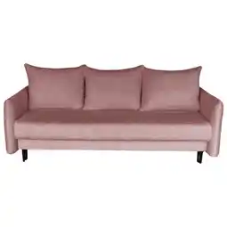 Möbelix Schlafsofa mit Bettkasten Rose Rosa B: 218 cm Angebot