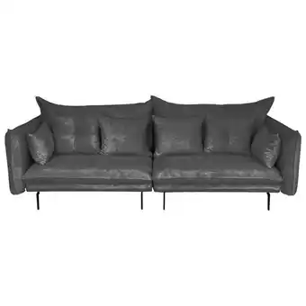 Möbelix 2-Sitzer-Sofa Sing Dunkelgrau Cord B: 262 cm Angebot