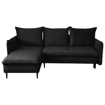 Möbelix Ecksofa mit Bettkasten Melody Schwarz S: 170x235 cm Angebot