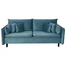 Möbelix Schlafsofa mit Bettkasten Orlando Blau B: 220 cm Angebot