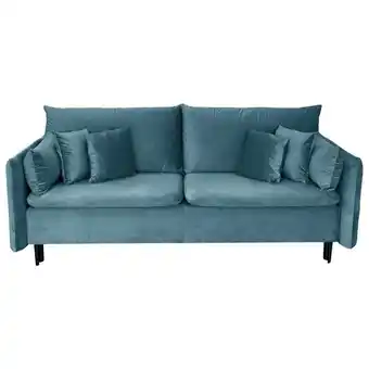 Möbelix Schlafsofa mit Bettkasten Orlando Blau B: 220 cm Angebot