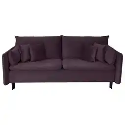 Möbelix Schlafsofa mit Bettkasten Orlando Aubergine B: 220 cm Angebot