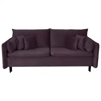 Möbelix Schlafsofa mit Bettkasten Orlando Aubergine B: 220 cm Angebot