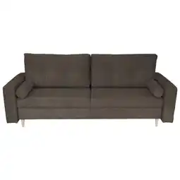 Möbelix Schlafsofa mit Bettkasten Torenta Grau B: 220 cm Angebot