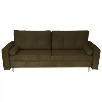 Möbelix Schlafsofa mit Bettkasten Torenta Grün B: 220 cm Angebot