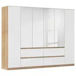 Möbelix Drehtürenschrank Mainz Eichefarben B: 271 cm Angebot