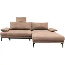 Möbelix Ecksofa mit Bettkasten Lagacy 260x192 cm Webstoff Beige Angebot