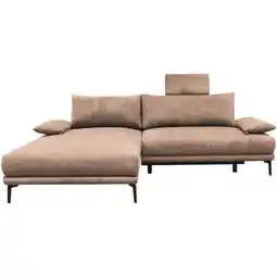 Möbelix Ecksofa mit Bettkasten Lagacy 192x260 cm Webstoff Beige Angebot