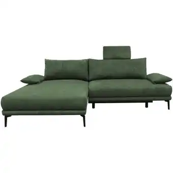 Möbelix Ecksofa mit Bettkasten Lagacy 192x260 cm Webstoff Grün Angebot