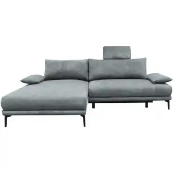 Möbelix Ecksofa mit Bettkasten Lagacy 192x260 cm Webstoff Grau Angebot