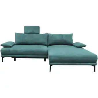 Möbelix Ecksofa mit Bettkasten Lagacy 260x192 cm Webstoff Mintgrün Angebot