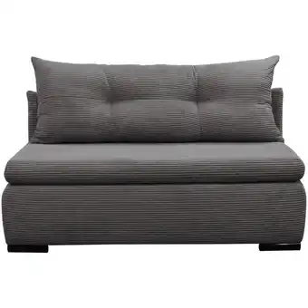 Möbelix Schlafsofa mit Bettkasten Yellow B: 154 cm Cord Grau Angebot