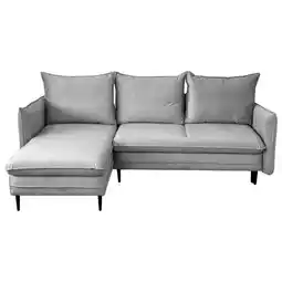 Möbelix Ecksofa mit Bettkasten Melody Grau S: 170x235 cm Angebot