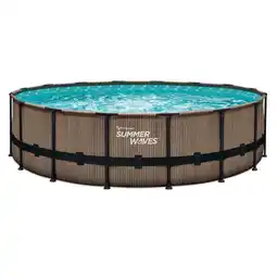 Möbelix Aufstellpool Rund mit Leiter D: 488 cm Angebot