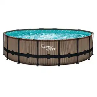 Möbelix Aufstellpool Rund mit Leiter D: 488 cm Angebot