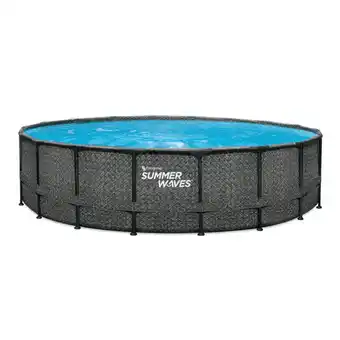 Möbelix Aufstellpool Rund mit Leiter D: 549 cm Angebot