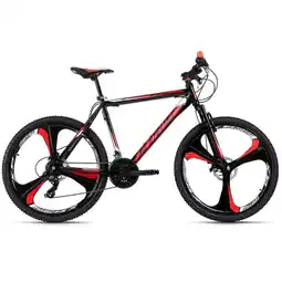 Möbelix Mountainbike Hardtail Schwarz-Rot, 26 Zoll Angebot