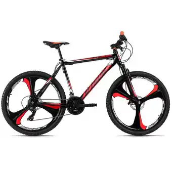 Möbelix Mountainbike Hardtail Schwarz-Rot, 26 Zoll Angebot