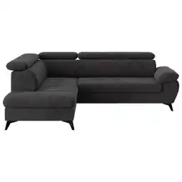 Möbelix Ecksofa mit Bettkasten Hudson 100x256 cm Schlammfarben Angebot